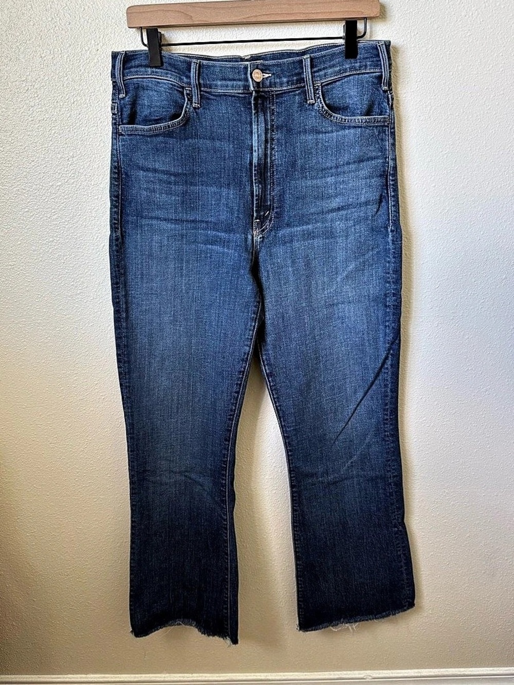 MOTHER The Hustler Ankle Fray Size 32